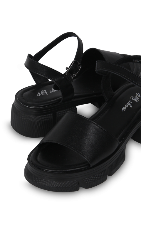 Босоніжки жіночі чорні (PK5716-19H) 4S Shoes
