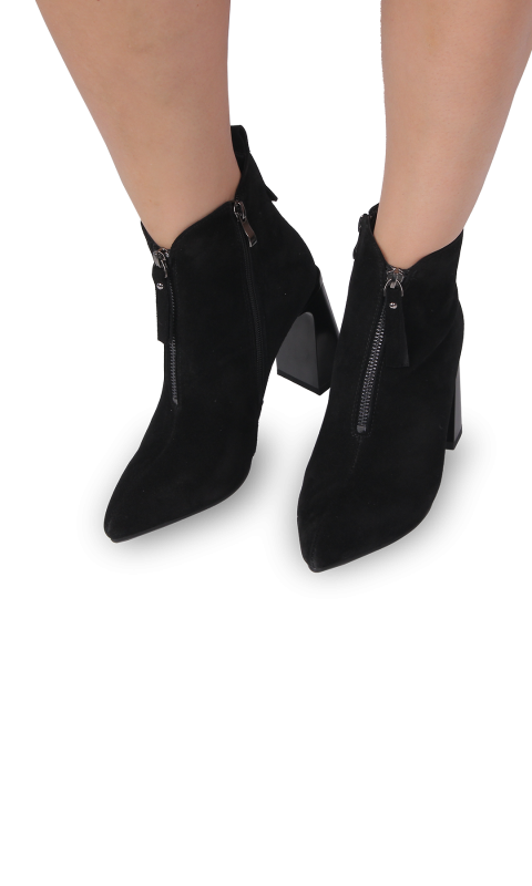 Черевики чорні жіночі (PF2328-85775) 4S Shoes Mossani