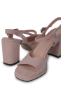 Босоніжки бежеві жіночі (568-Z661E) 4S Shoes Angelo Vani