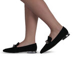 Лофери чорні жіночі (2302-06-M027) 4S Shoes Cruse