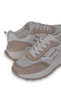 Кросівки жіночі бежево-білі (523-22031-3) 4S Shoes Credit
