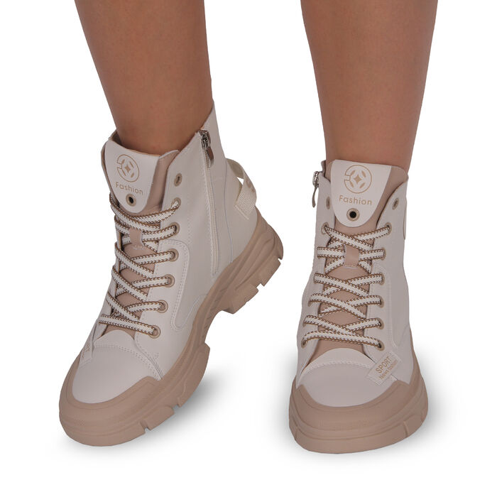 Черевики сірі жіночі (8217R-3-H) 4S Shoes Berisstini