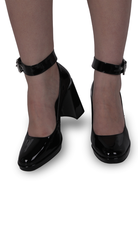 Туфлі жіночі чорні (6955-979-1403) 4S Shoes