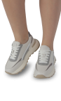 Кросівки біло/сірі жіночі (523-28188-8-2-R) 4S Shoes Credit