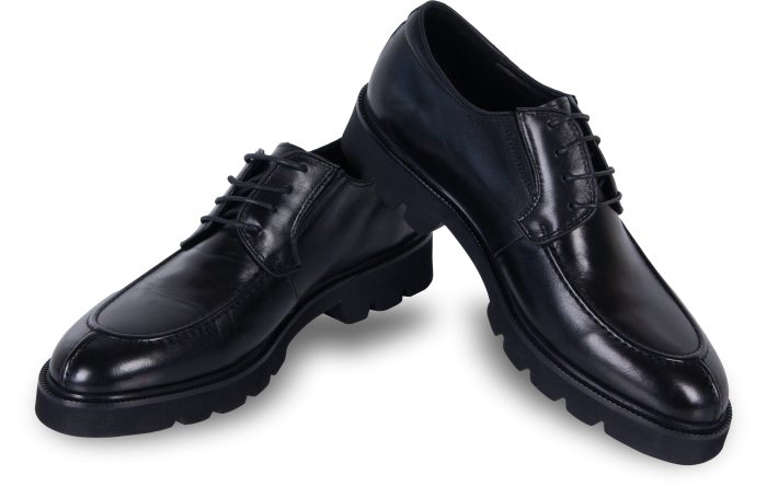 Туфлі чорні чоловічі (A0112-206-553) 4S Shoes