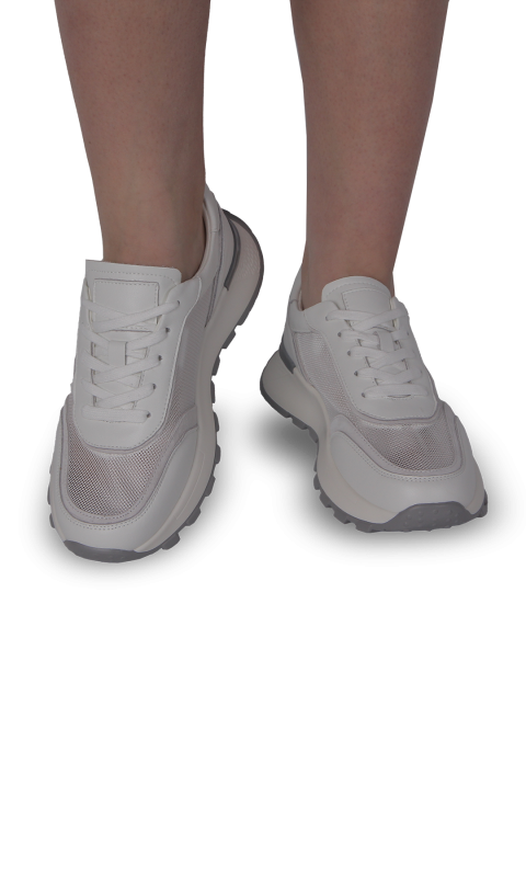 Кросівки жіночі білі (523-22031-2) 4S Shoes Credit