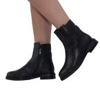Черевики чорні жіночі (H9192-6H022AB/8SH) 4S Shoes Angelo Vani