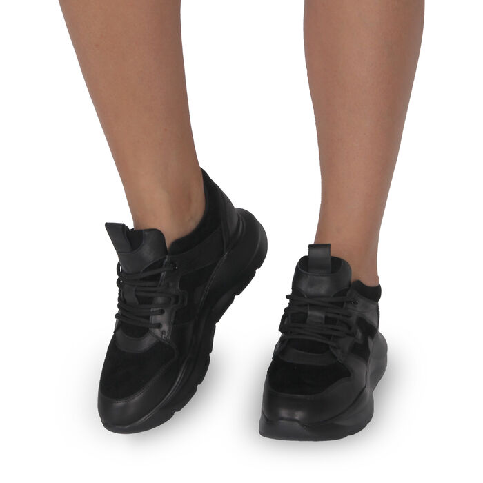 Кросівки чорні жіночі (801-27-N1/J1) 4S Shoes