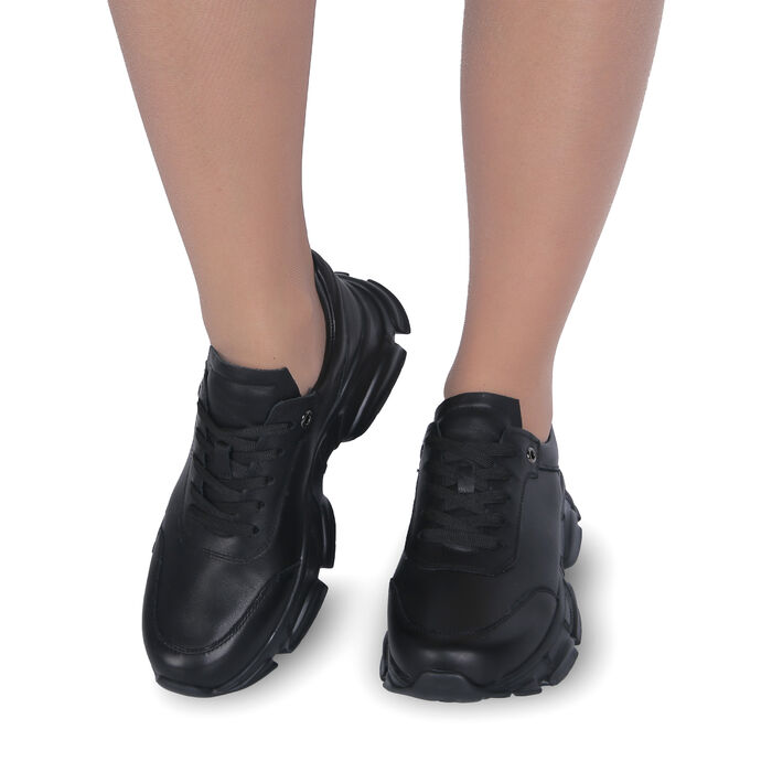 Кросівки чорні жіночі (2259-6-G1) 4S Shoes