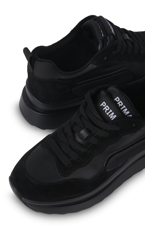 Кросівки чорні жіночі (23018-1) 4S Shoes Prima