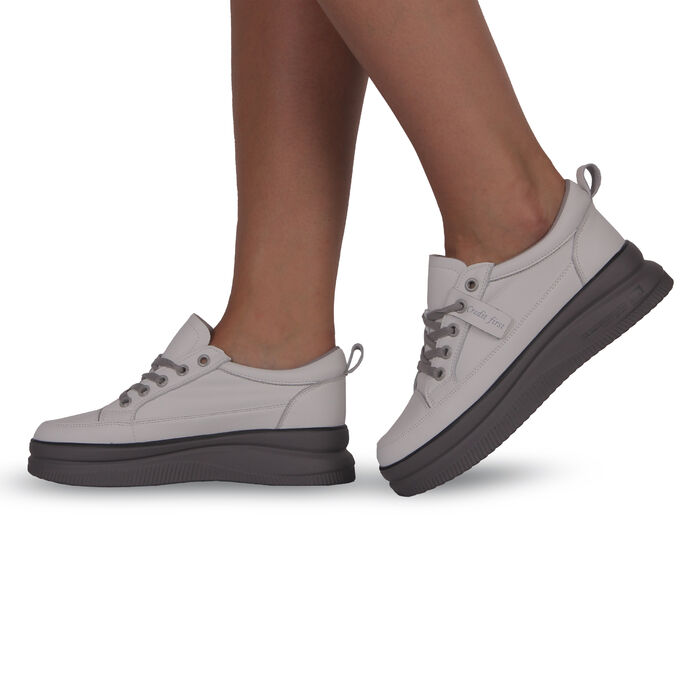 Туфлі сірі спорт. жіночі (ML-8962) 4S Shoes Credit First