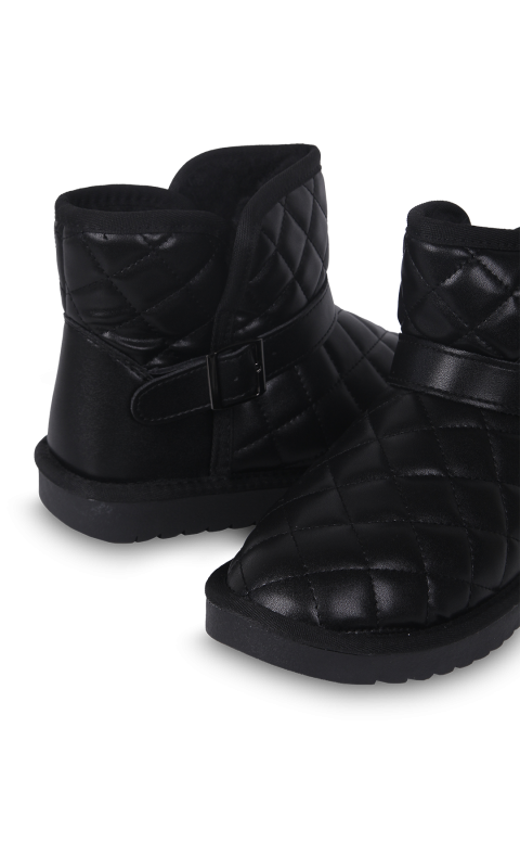 Уггі чорні жіночі (5859-8U) 4S Shoes Prima