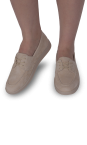 Лофери жіночі бежеві (2461-1-D) 4S Shoes