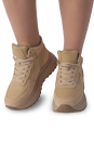 Снікерси бежеві жіночі (OBJ-ZM133) 4S Shoes Lifexpert