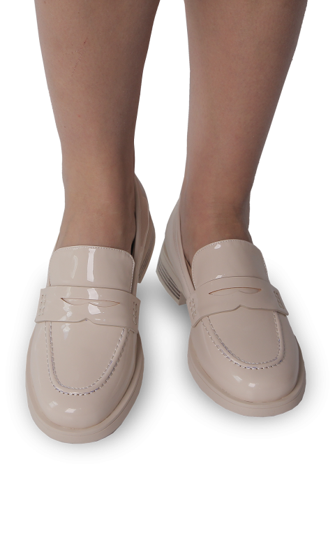 Туфлі жіночі бежеві (3L362-UM2079-CP945A) 4S Shoes Bonetti