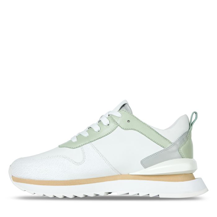 Кросівки біло/зелені жіночі (2208-4) 4S Shoes