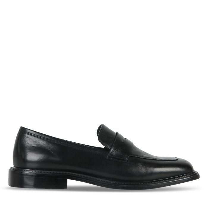 Лофери чорні жіночі (G8412-2-N1) 4S Shoes Bonetti